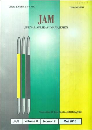 					View Vol. 8 No. 2 (2010): Jurnal Aplikasi Manajemen (JAM)
				