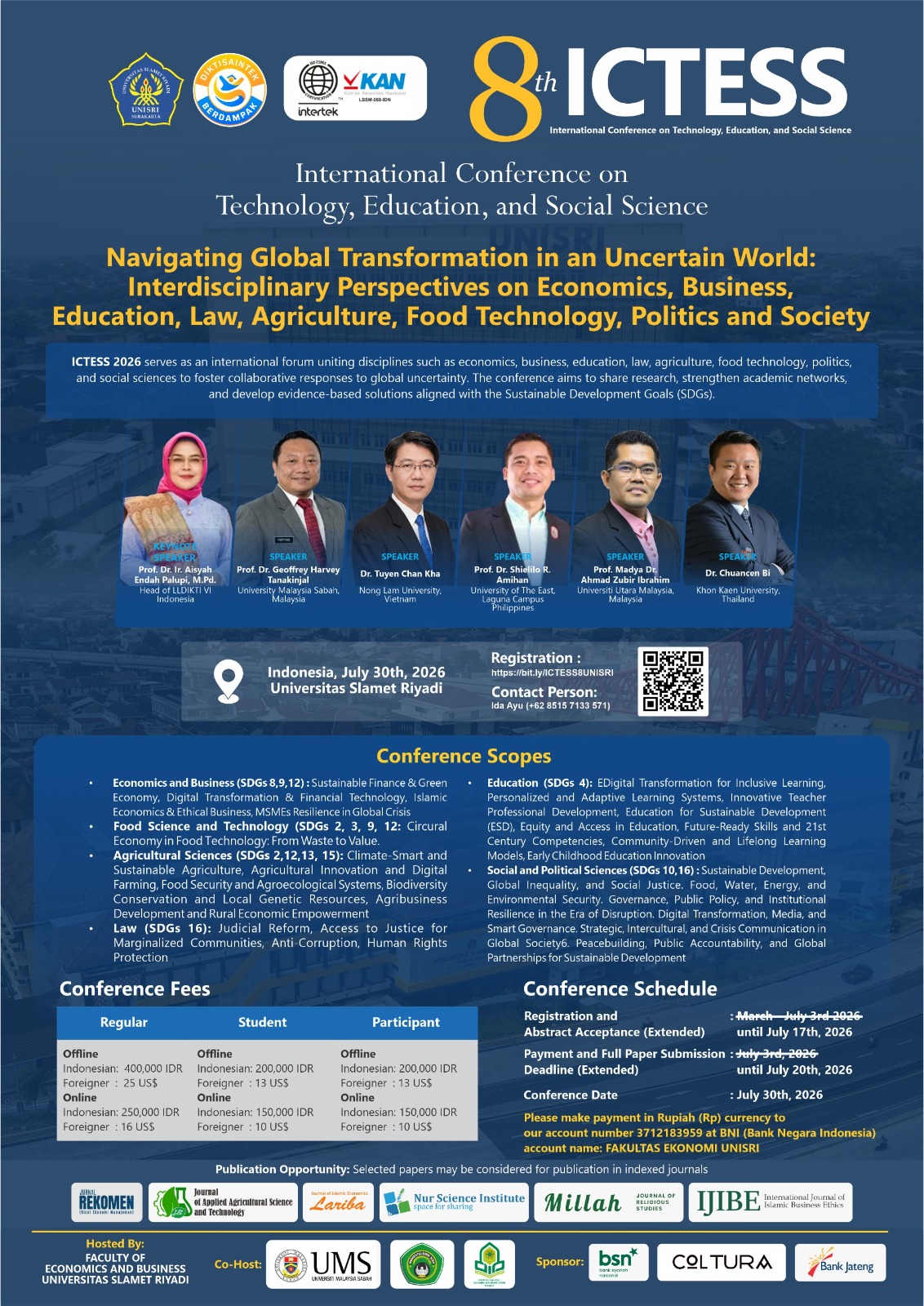 					View Vol. 8 (2026): ICTESS 8th
				