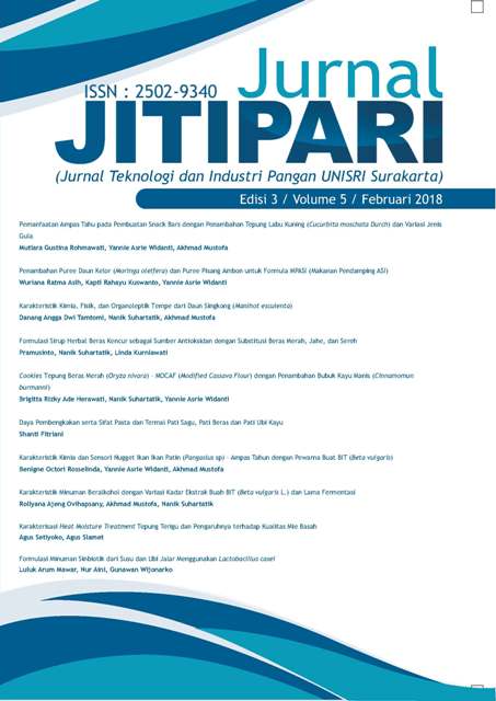 					View Vol. 3 No. 1 (2018): JITIPARI
				