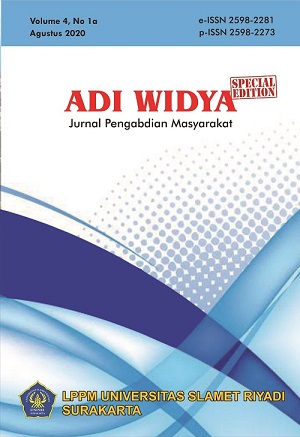 					View Vol. 4 No. 1a (2020): Adi Widya Special Edition
				