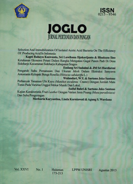 					Lihat Vol 26 No 1 (2013): Joglo
				