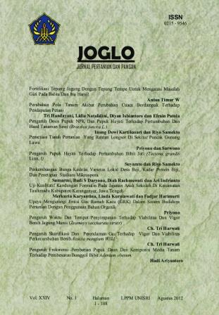 					Lihat Vol 24 No 1 (2012): Joglo
				