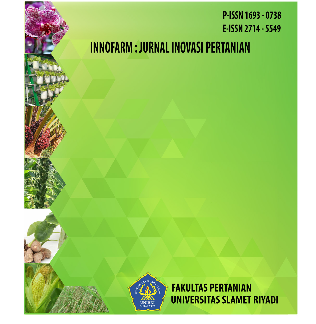 Cover Innofarm : Jurnal Inovasi Pertanian